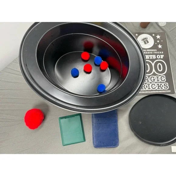 MARSHALL BRODIEN SPECTACULAR MAGIC HAT KIDS MAGIC KIT SECRETS OF 120 MAGIC TRICK - Picture 8 of 12